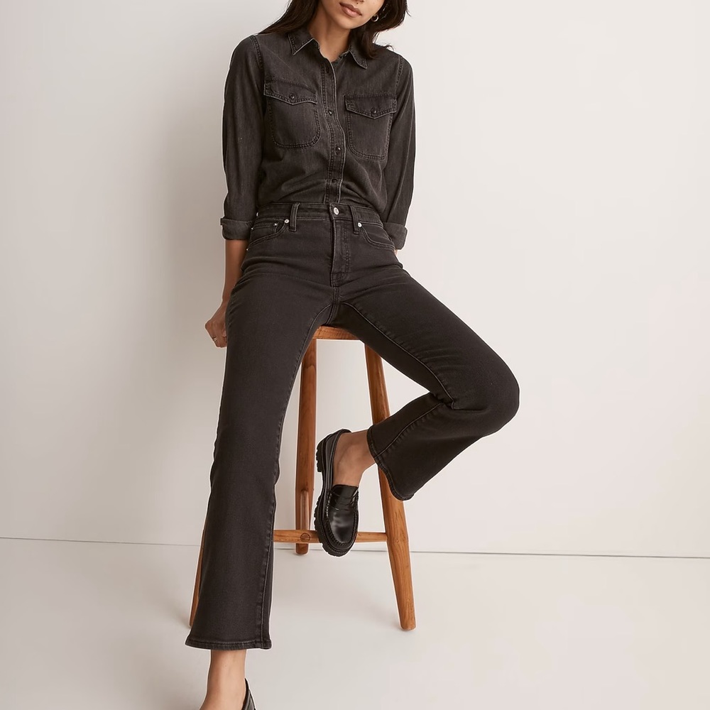 MADEWELL Kick Out Crop Jeans Sz 25